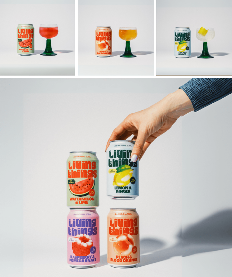 LivingThings果啤包裝設(shè)計(jì)欣賞：繽紛果味，魅力綻放 —— 邂逅驚艷水果啤酒包裝設(shè)計(jì)